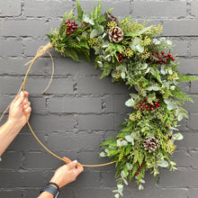 Load image into Gallery viewer, Crescent Wreath Workshop - November 25 @ 7pm