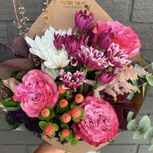 Load image into Gallery viewer, . Hand-Tied Bouquet . Bright & Bold .