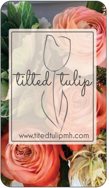 Tilted Tulip Gift Voucher